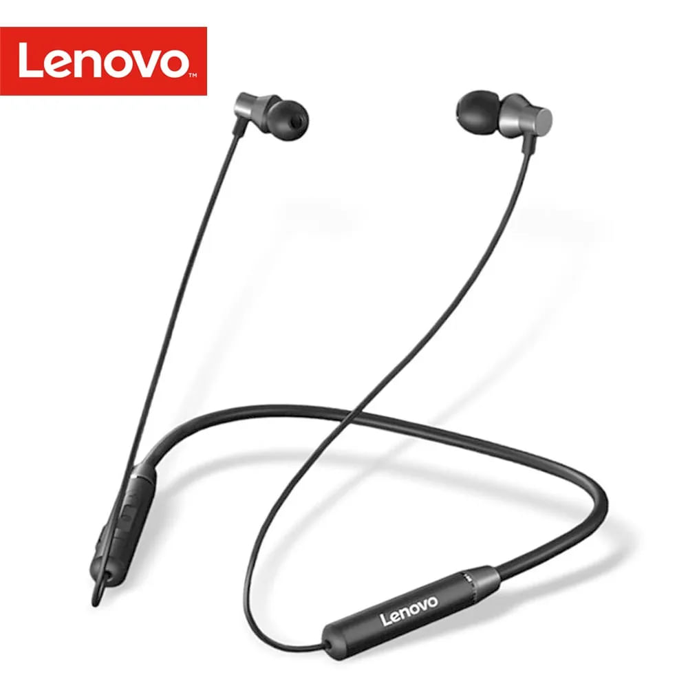 Audífonos Bluetooth Lenovo HE05, Deportivos y Resistentes al Sudor, Micrófono Integrado (MUNDO ELECT