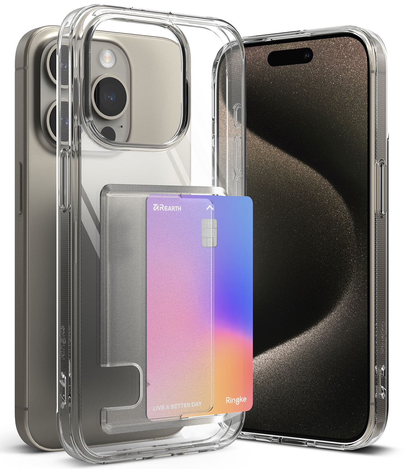 Case para iPhone 15 pro max, fusion card, antigolpes, flexible, transparente