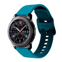 Correa Para Samsung Gear S3 Clasico Azul Turquesa