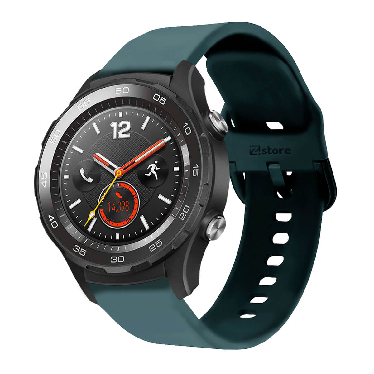 Correa Para Huawei Watch 2 Classic Verde Oscuro