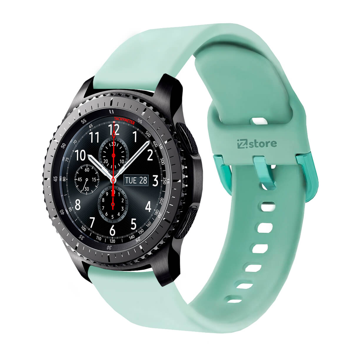 Correa Para Samsung Gear S3 Clasico Verde Esmeralda
