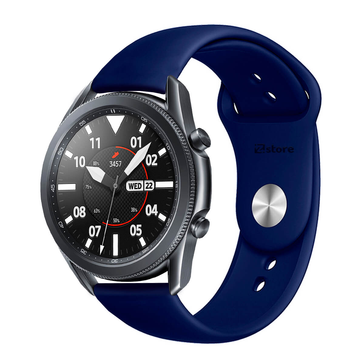Correa Para Samsung Galaxy Watch 3 Broche 45mm Azul Oscuro