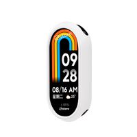 Case de Silicona Para Xiaomi Mi Band 8 Blanco