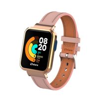 Correa de Cuero Para Xiaomi Mi Watch Lite Rosa