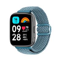 Correa de Nylon Para Redmi Watch 3 Active Celeste