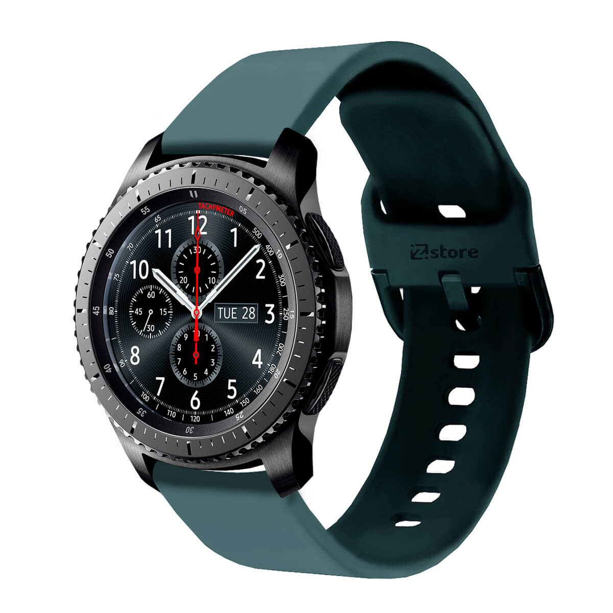 Correa Para Samsung Gear S3 Frontier Verde Oscuro