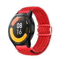 Correa de Nylon Para Xiaomi Watch S1 Active Rojo