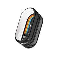 Case Metalizado Para Xiaomi Mi Band 8 Negro