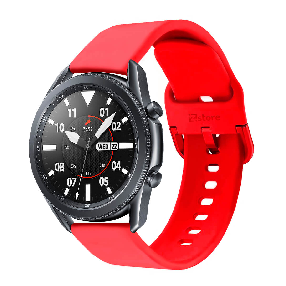 Correa Samsung Galaxy Watch 3 Hebilla 45mm Rojo