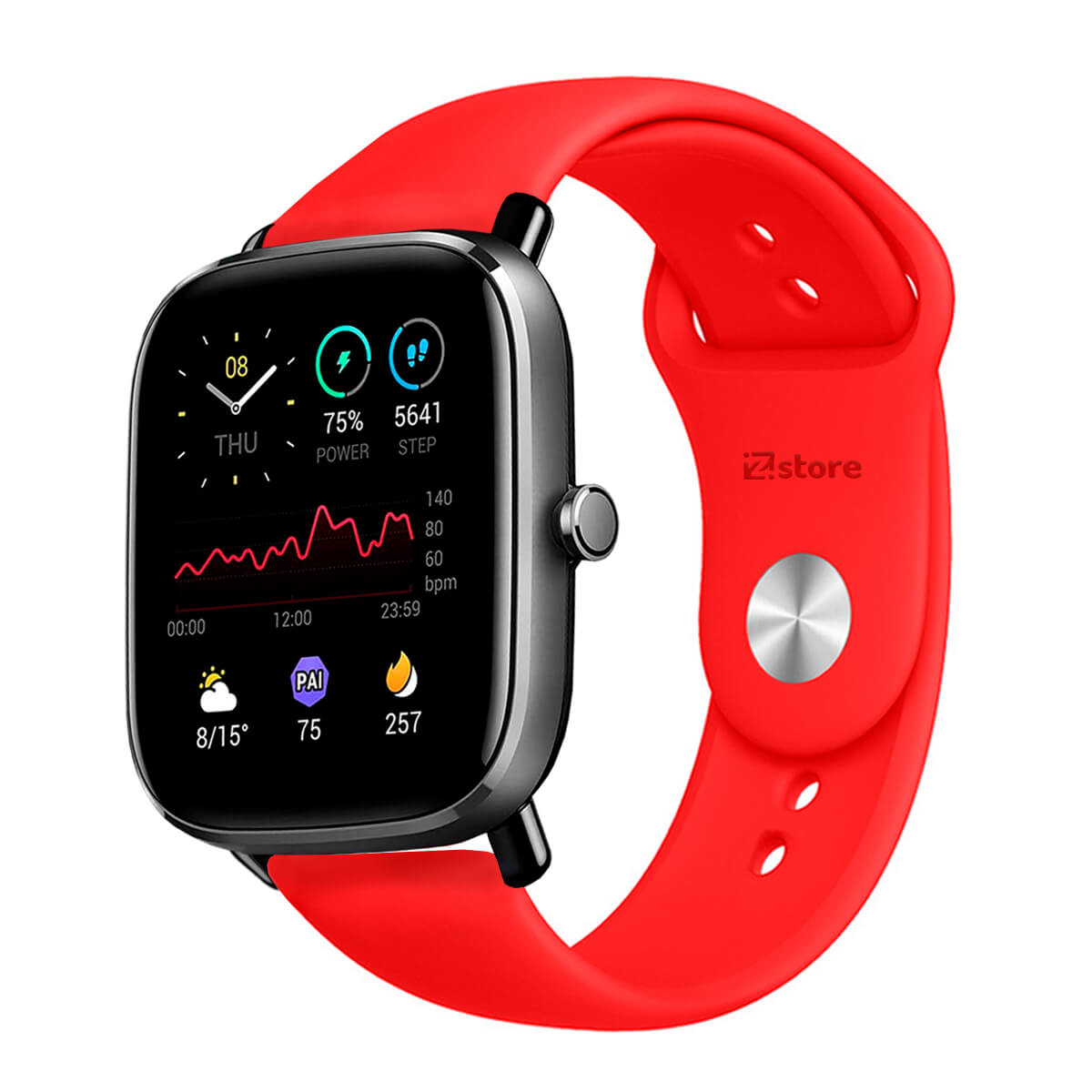 Correa Para Amazfit GTS2 Mini Rojo