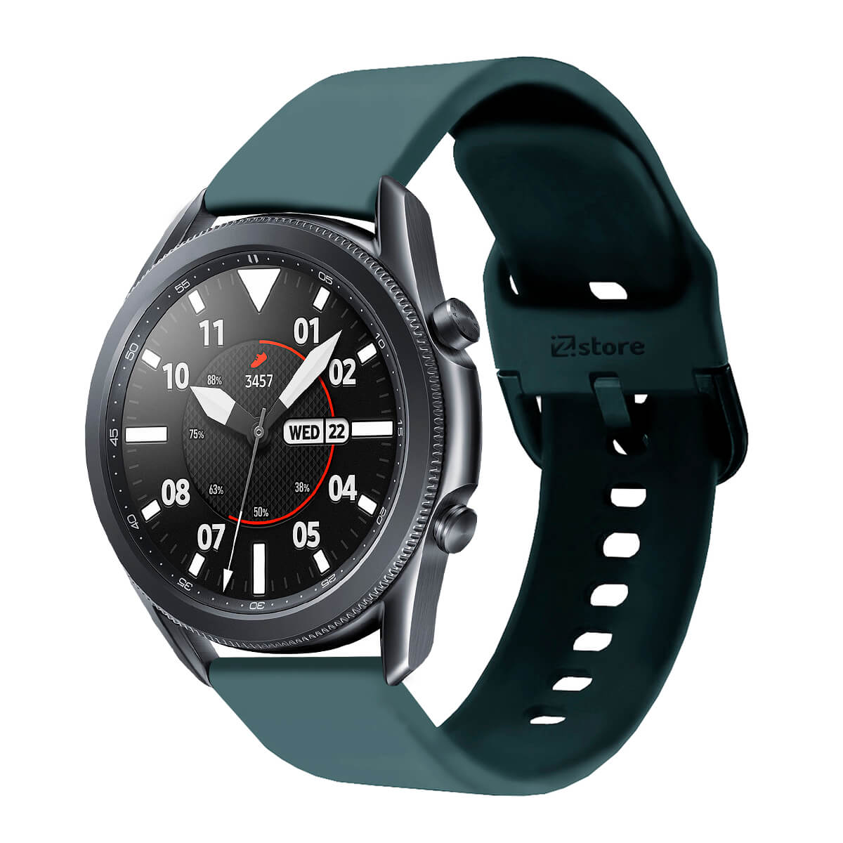 Correa Samsung Galaxy Watch 3 Hebilla 45mm Verde Oscuro