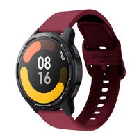 Correa Para Xiaomi Watch S1 Active Vino Rojo