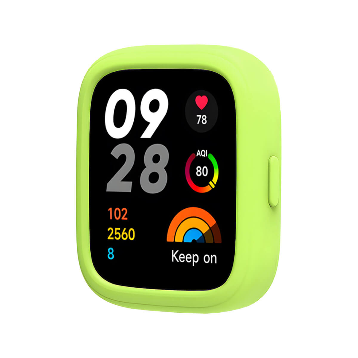 Case Silicona Para Redmi Watch 3 Verde Limon