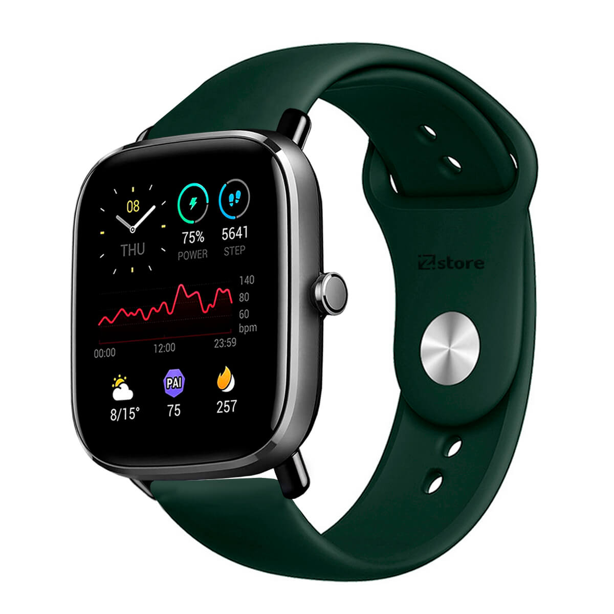 Correa Para Amazfit GTS2 Verde Oscuro