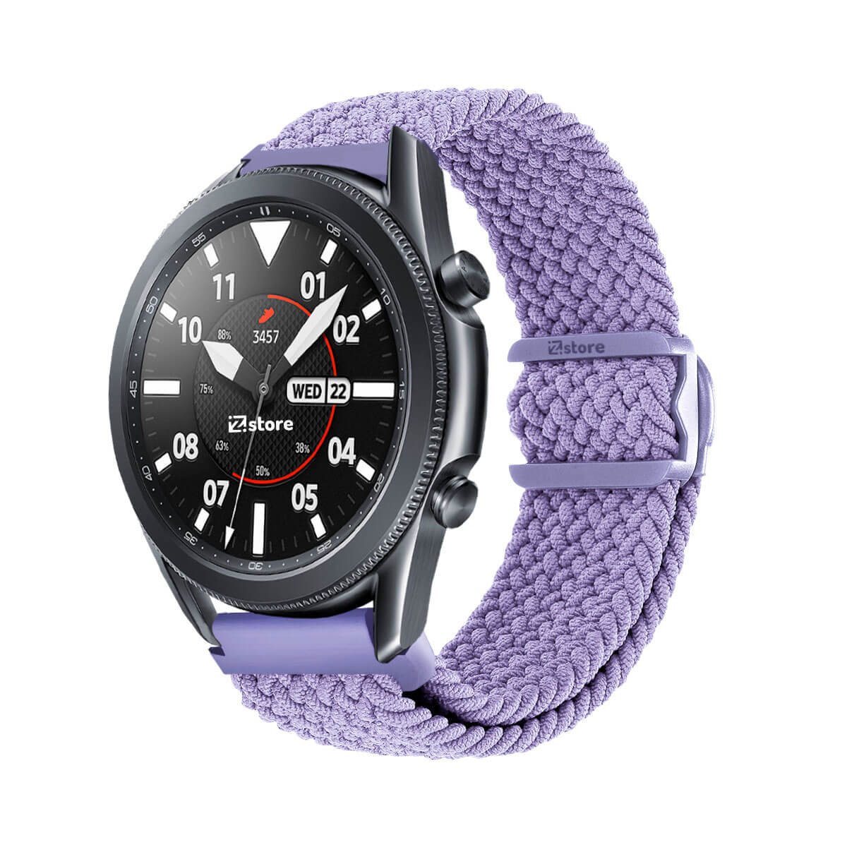 Correa de Nylon Para Samsung Galaxy Watch 3 45mm Lila