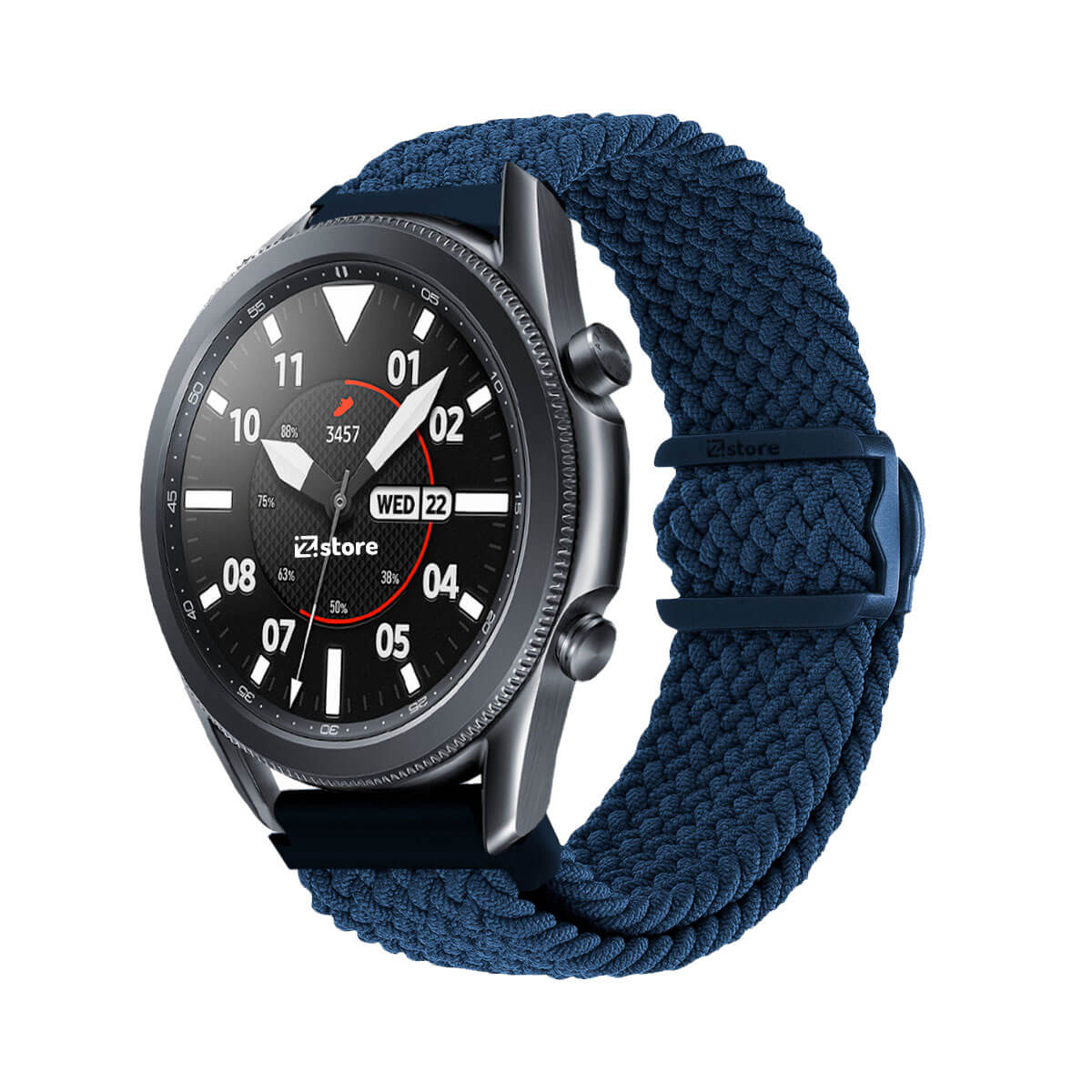 Correa de Nylon Para Samsung Galaxy Watch 3 41mm Azul Oscuro