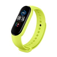 Correa Para Xiaomi Mi Band 3 y 4 Verde Limon