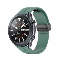 Correa Para Samsung Galaxy Watch 3 Broche Magnético 45mm Verde Pino