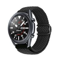 Correa de Nylon Para Samsung Galaxy Watch 3 45mm Negro