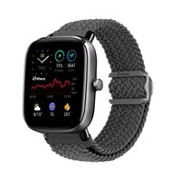 Correa de Nylon Para Amazfit GTS2 Mini Gris