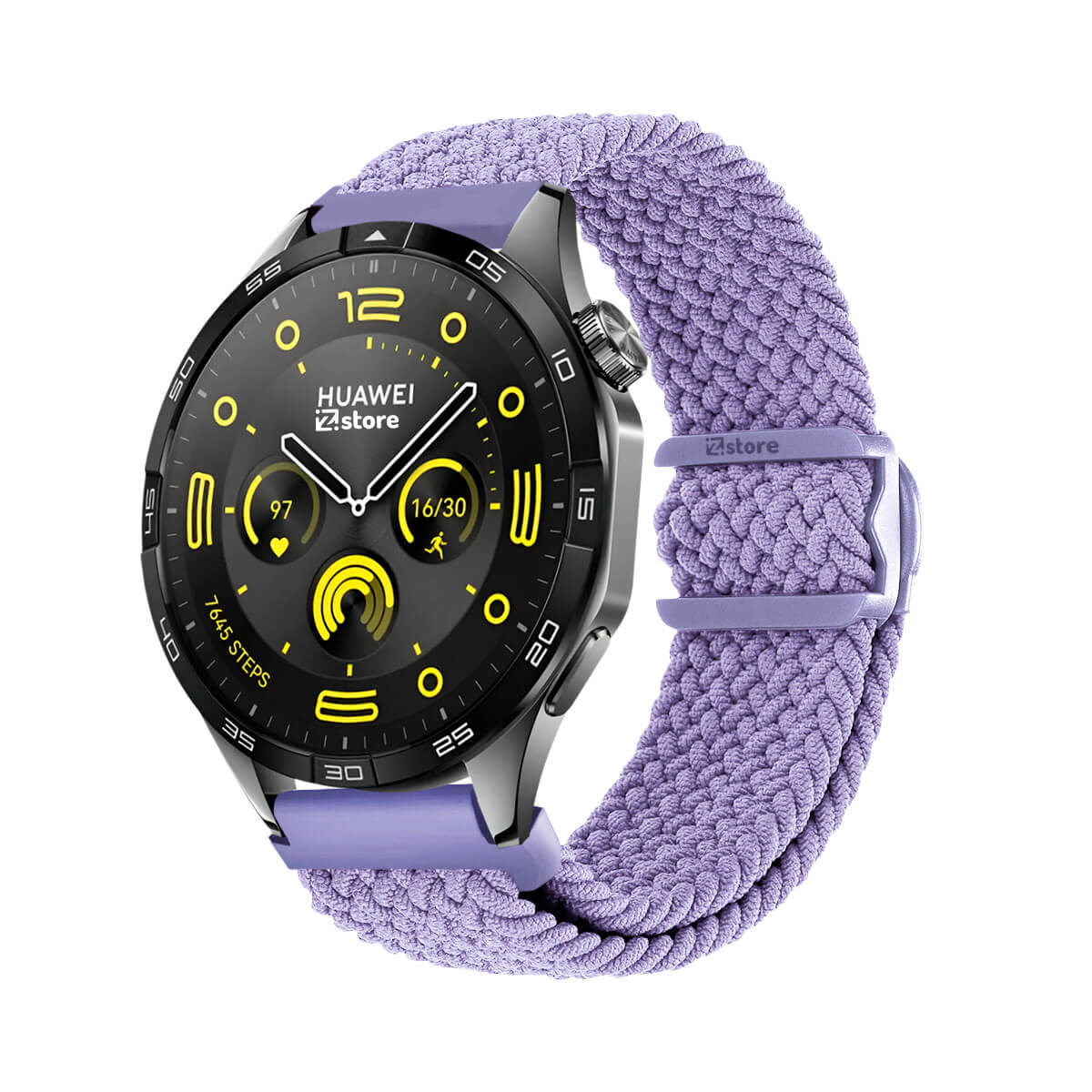 Correa de Nylon Para Huawei Watch GT4 46mm Lila