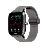 Correa Para Amazfit GTS2 Broche Magnético Gris Oscuro