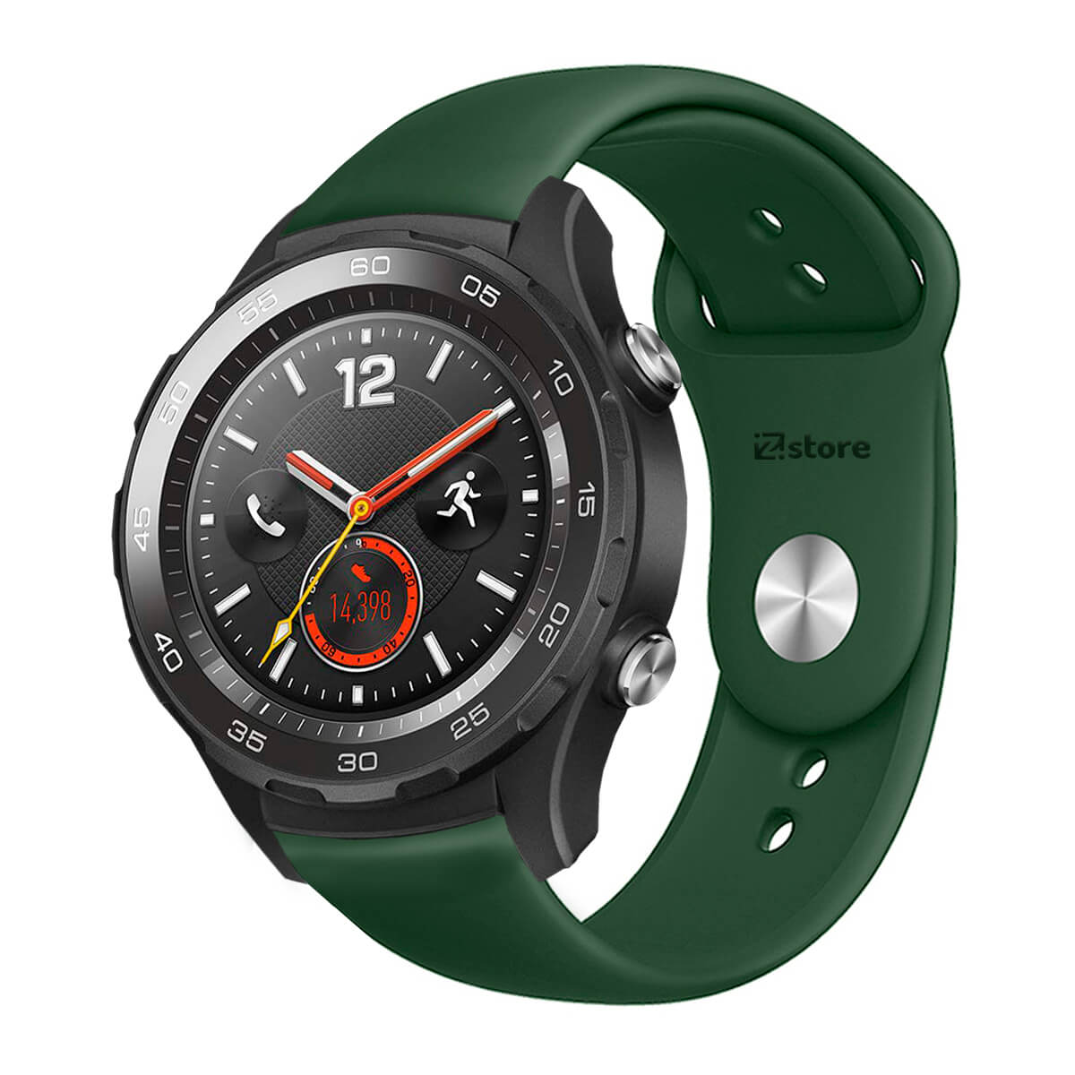 Correa Para Huawei Watch 2 Verde Militar