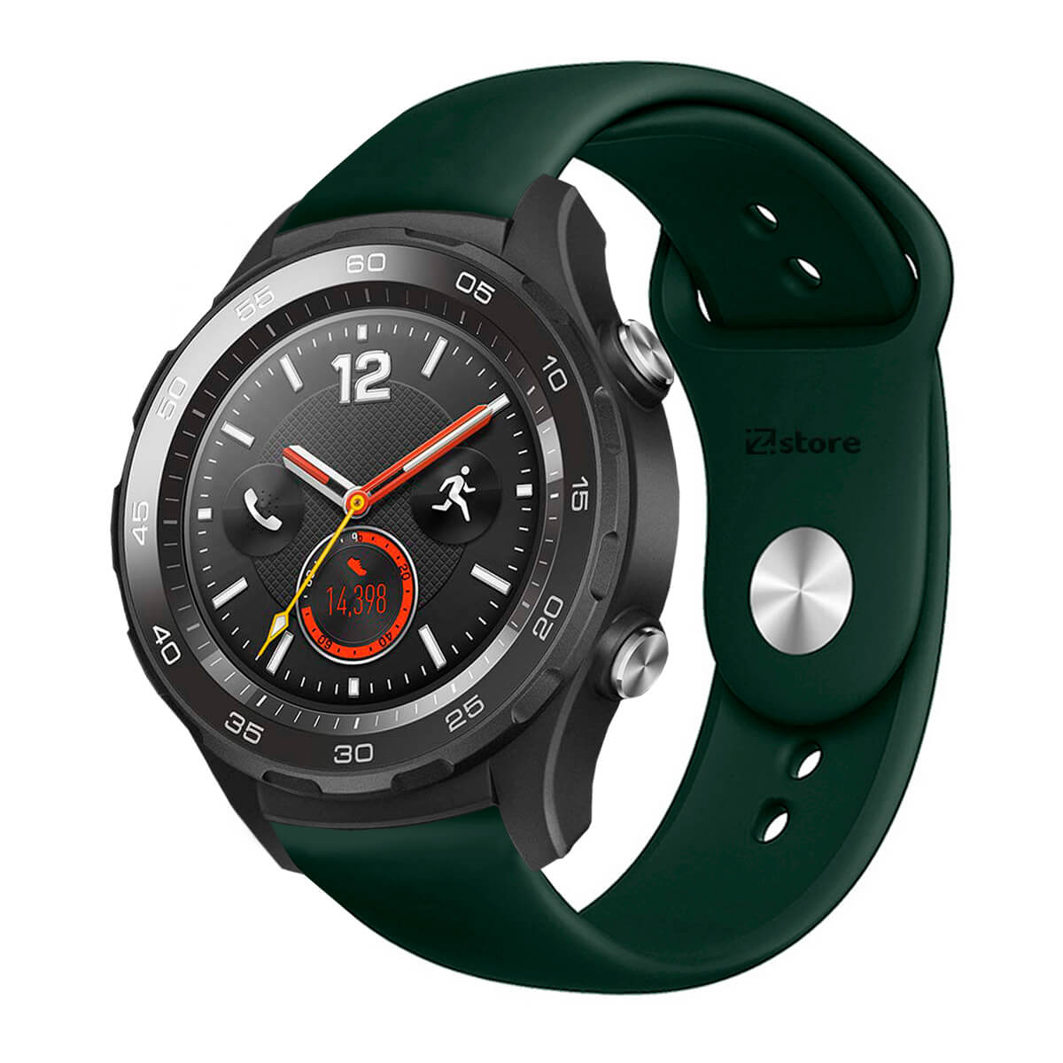 Correa Para Huawei Watch 2 Verde Oscuro
