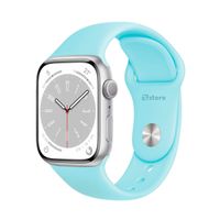 Correa Para Apple Watch 42mm/44mm/45mm Celeste Cielo