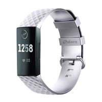 Correa Para Fitbit Charge 4 Plateado