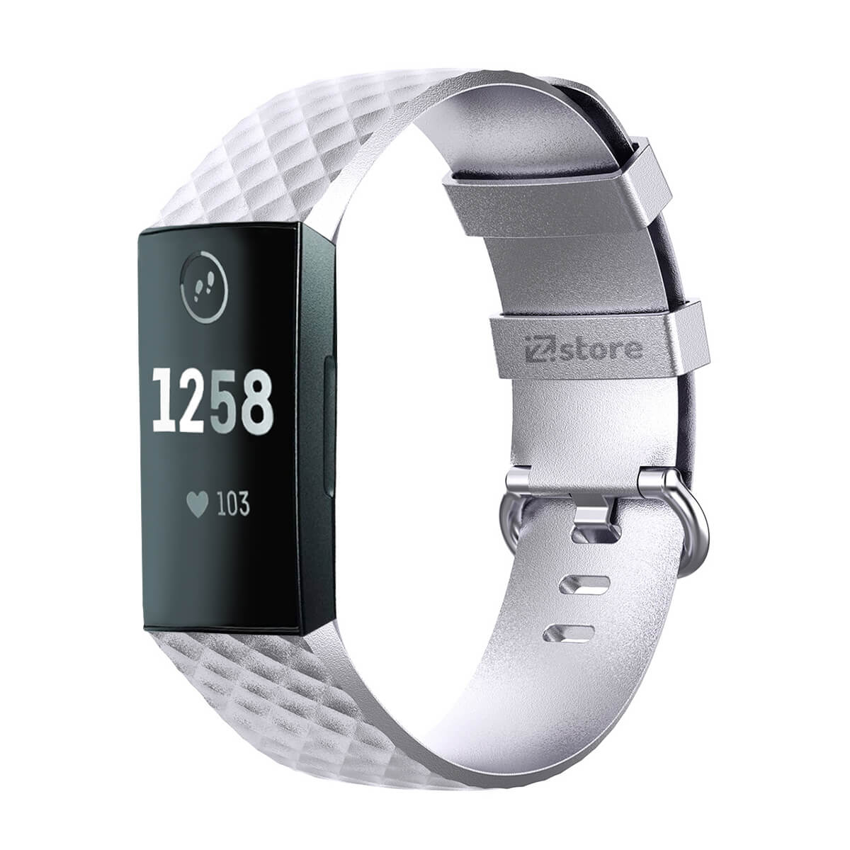 Correa Para Fitbit Charge 4 Plateado