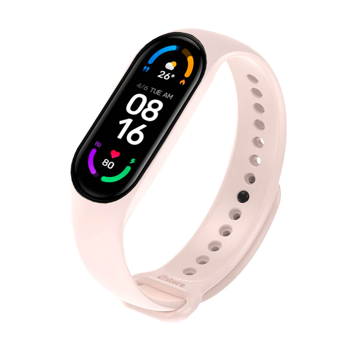 Correa Para Xiaomi Mi Band 5 y 6 Palo Rosa