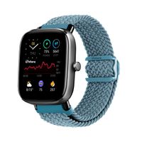 Correa de Nylon Para Amazfit GTS2 Celeste
