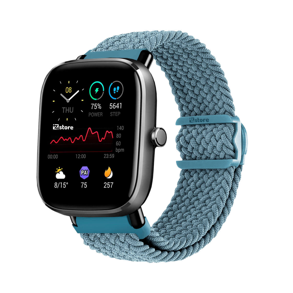 Correa de Nylon Para Amazfit GTS2 Celeste
