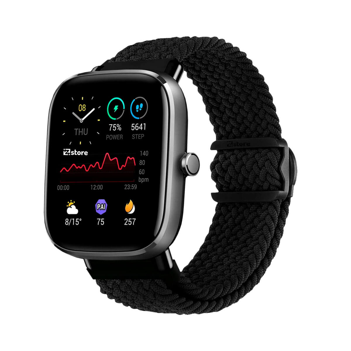 Correa de Nylon Para Amazfit GTS2 Negro