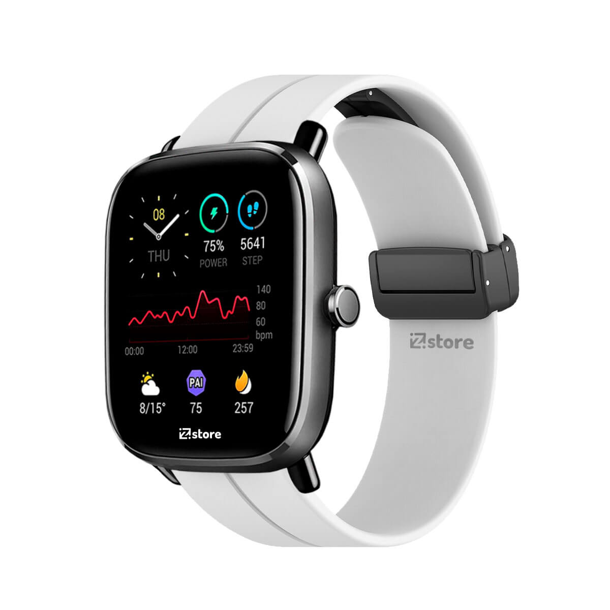 Correa Para Amazfit GTS2 Broche Magnético Blanco