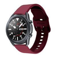Correa Samsung Galaxy Watch 3 Hebilla 41mm Vino Rojo