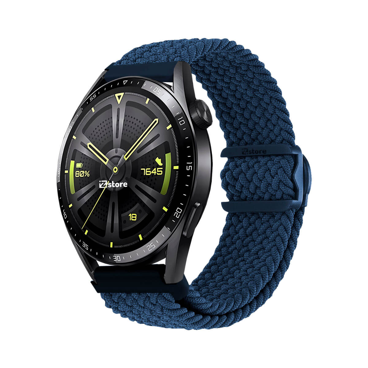 Correa de Nylon Para Huawei Watch GT3 42mm Azul Oscuro