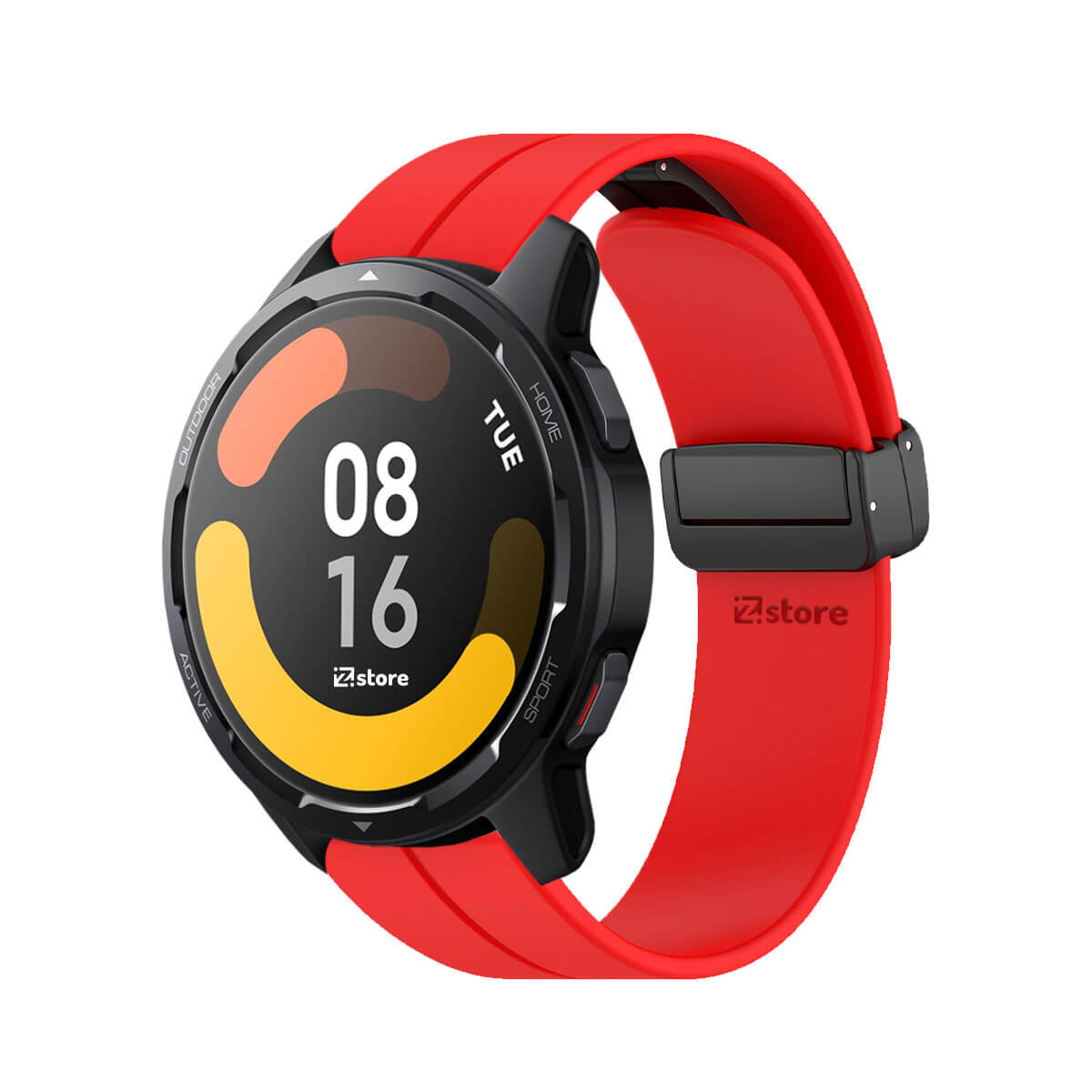 Correa Para Xiaomi Watch S1 Active Broche Magnético Rojo