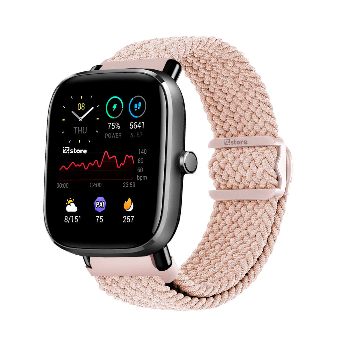 Correa de Nylon Para Amazfit GTS2 Mini Rosa
