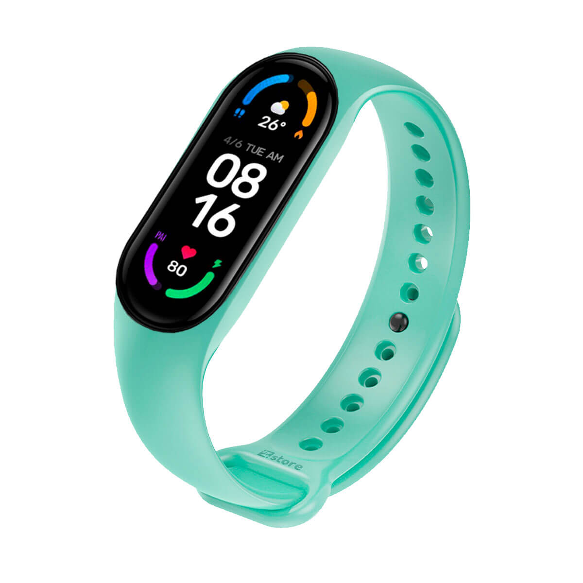 Correa Para Xiaomi Mi Band 5 y 6 Verde Esmeralda