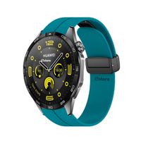 Correa Para Huawei Watch GT4 46mm Broche Magnético Azul Turquesa