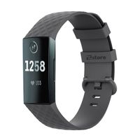 Correa Para Fitbit Charge 3 Gris Oscuro