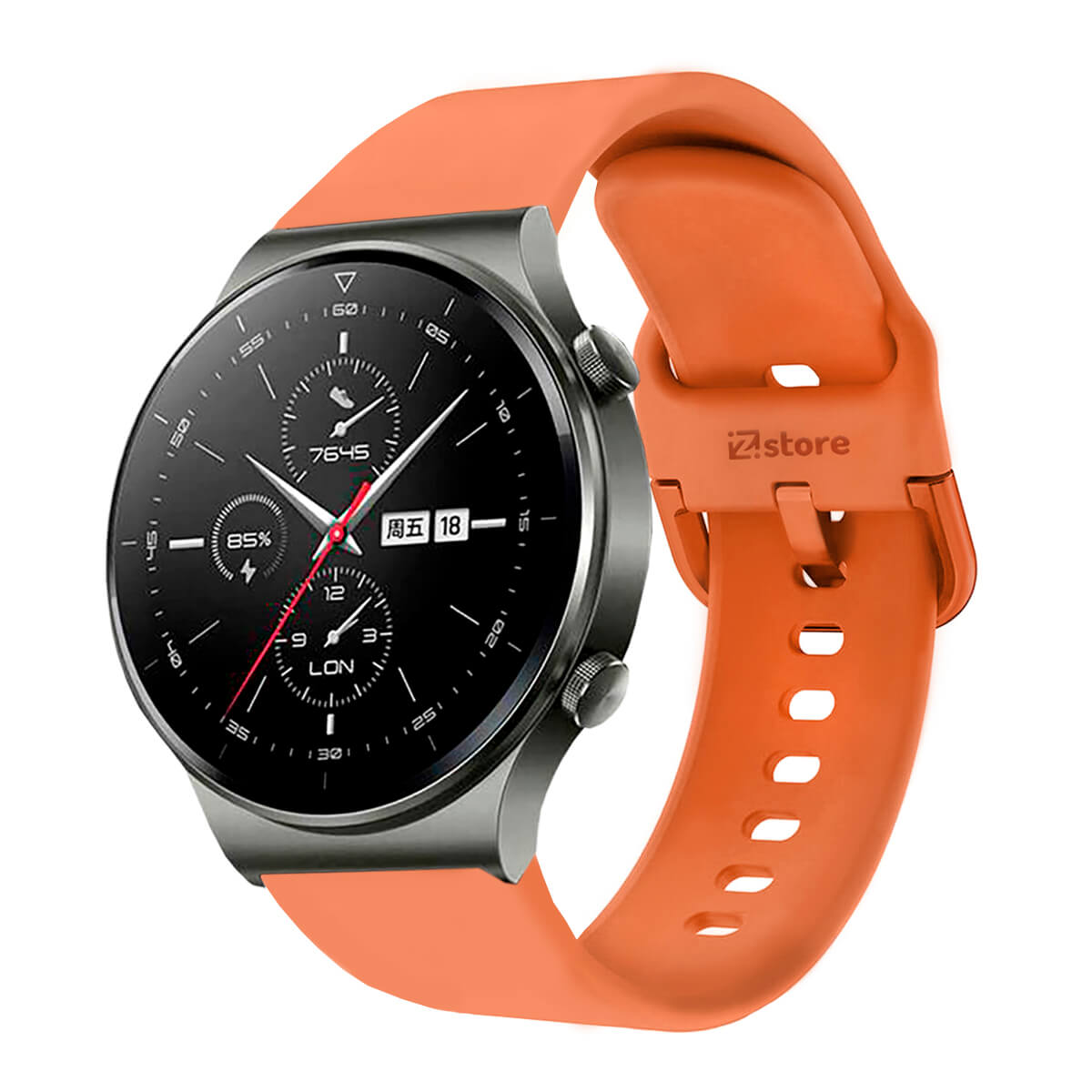 Correa Para Huawei Watch GT4 46mm Hebilla Naranja
