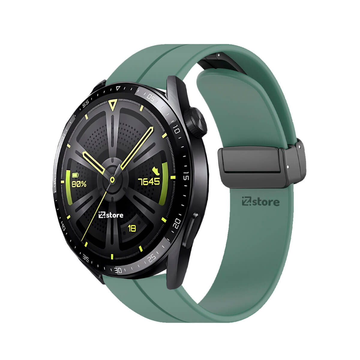 Correa Para Huawei Watch GT3 Broche Magnético 42mm Verde Pino