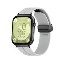 Correa Para Huawei Watch Fit 3 Broche Magnetico Black Gris Claro