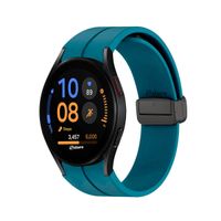 Correa Para Samsung Galaxy Watch FE Broche Magnetico Azul Turquesa