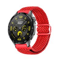 Correa de Nylon Para Huawei Watch GT4 46mm Rojo