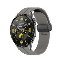 Correa Para Huawei Watch GT4 46mm Broche Magnético Gris Oscuro