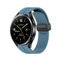 Correa Para Xiaomi Watch 2 / 2 Pro Broche Magnético Azul Acero